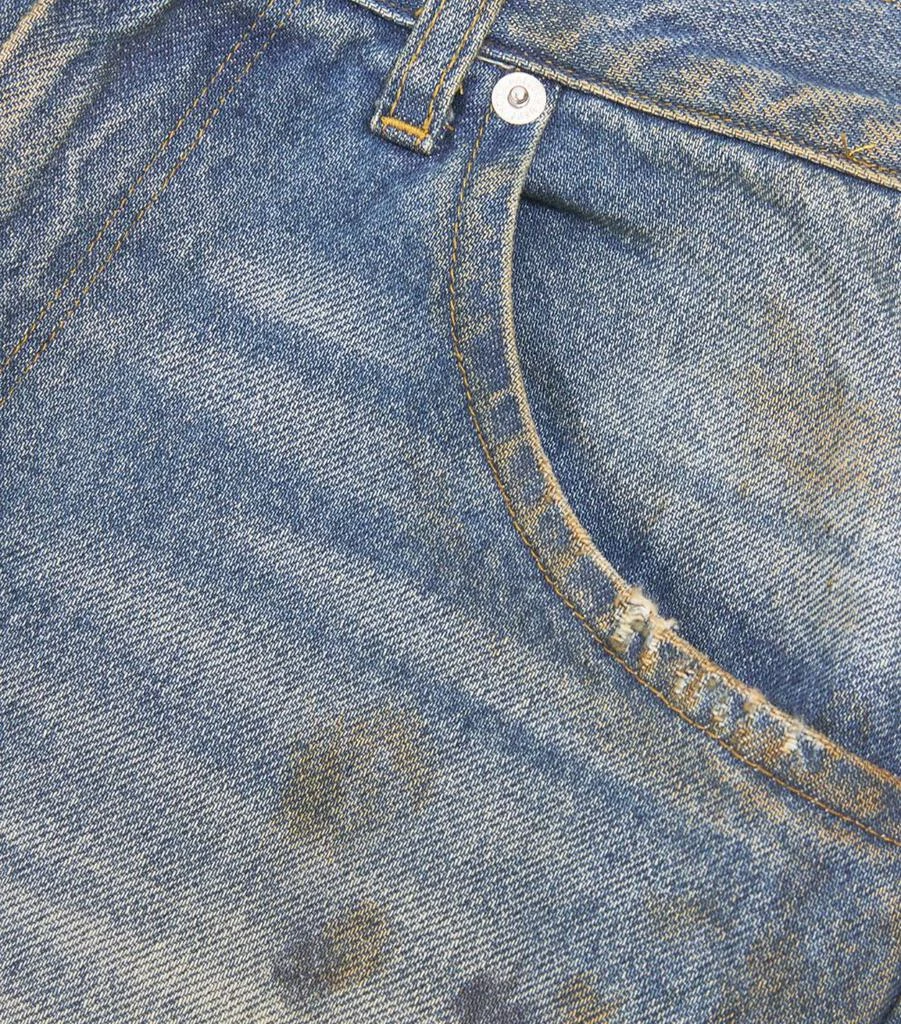 Gallery Dept Distressed Wide-Leg Jeans 5