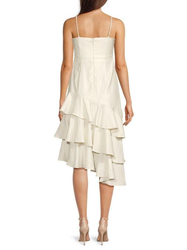 bcbgeneration ruffled fit & flare dress Shirring Ruffle Gown – BCBGMAXAZRIA main image 1