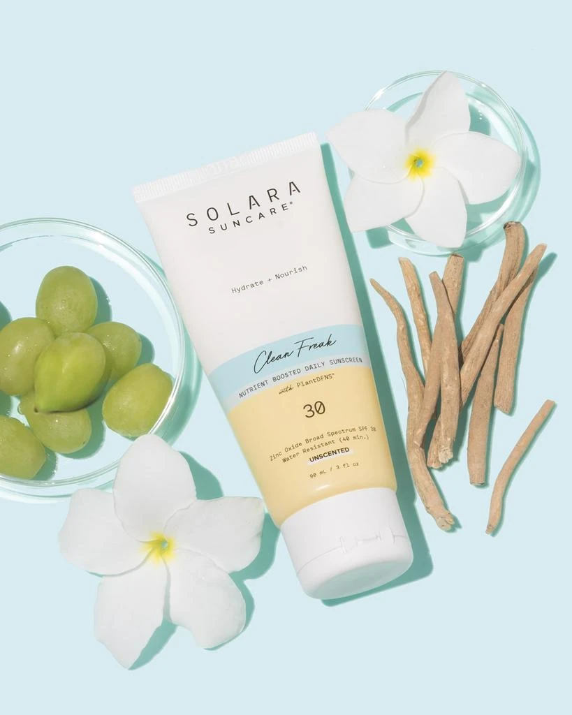 Solara Suncare Clean Freak Sunscreen Moisturizer - Unscented, 3 oz. / 88.7 mL 3