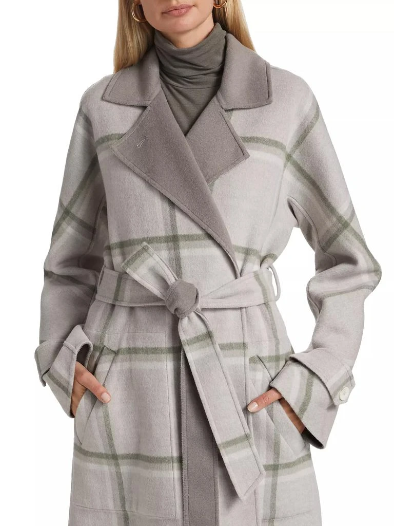 Derek Lam Leone Reversible Double-Face Wool Coat 7