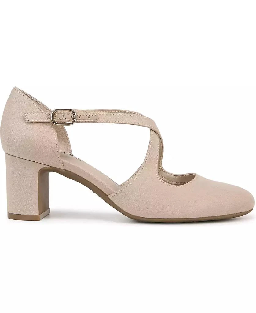 LifeStride Women's Tracy Crisscross Block Heel Pumps 2