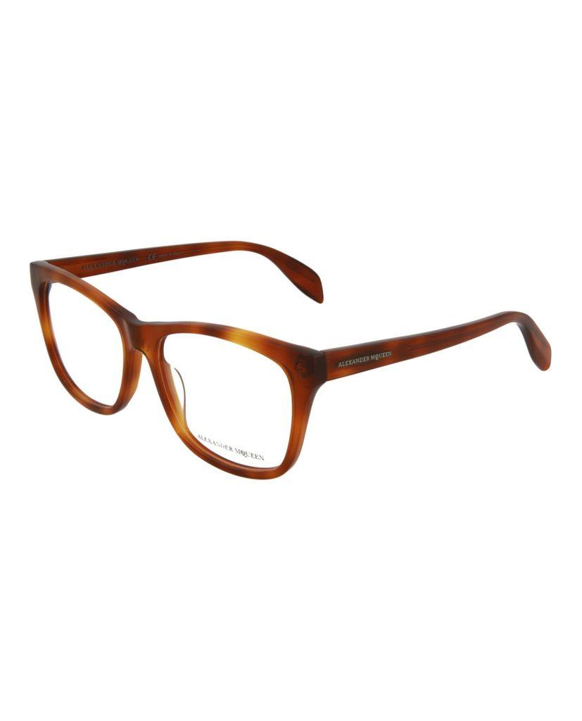 Alexander McQueen Alexander McQueen Square Acetate Optical Glasses