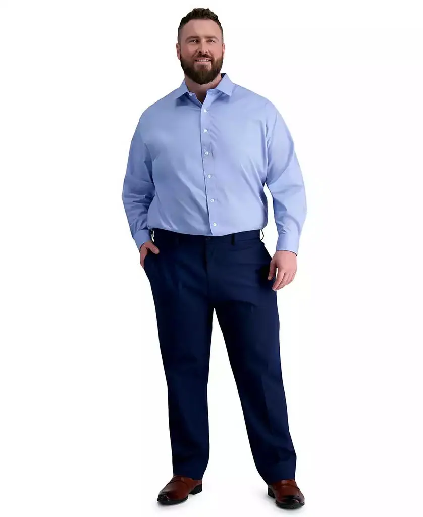 Haggar Big & Tall Men's Premium Comfort Classic Fit Dress Shirt, Black, 19 34/35, Cotton Haggar Big & Tall Men's Premium Comfort Classic Fit Dress Shirt, Black, 19 34/35, Cotton