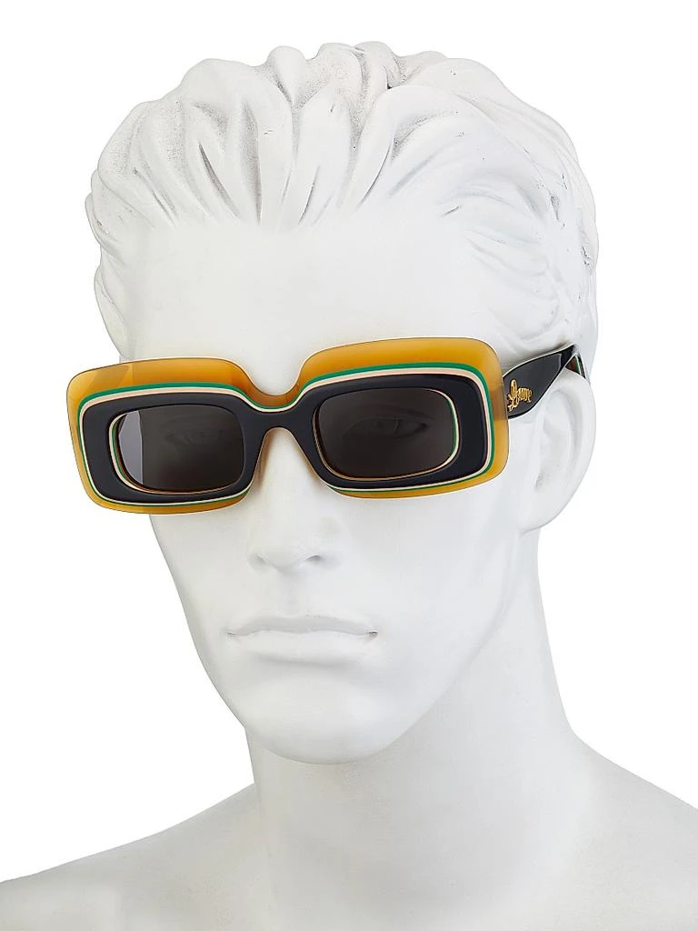 Loewe LOEWE x Paula's Ibiza 47MM Rectangular Sunglasses 3
