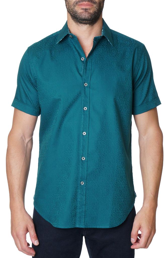 Robert Graham Windsor 2 Short Sleeve Button-Up Shirt
