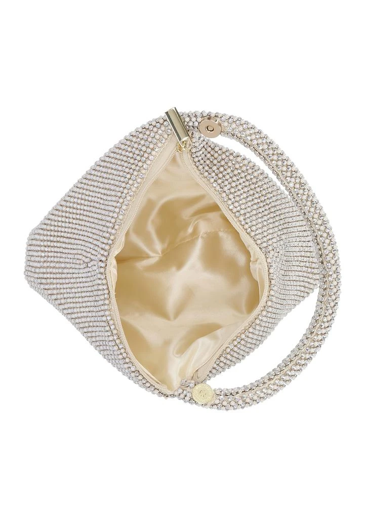 Jessica McClintock Staci Wristlet Sparkle Mesh Bag 3