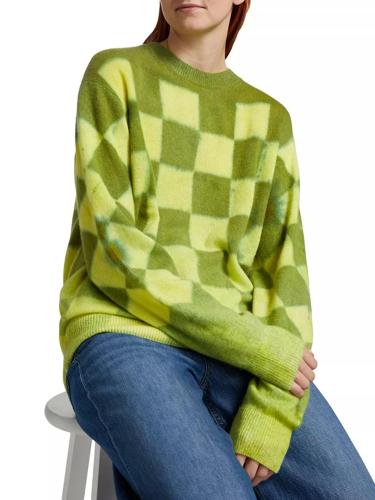 The Elder Statesman Chess Tranquility Cashmere Sweater 6