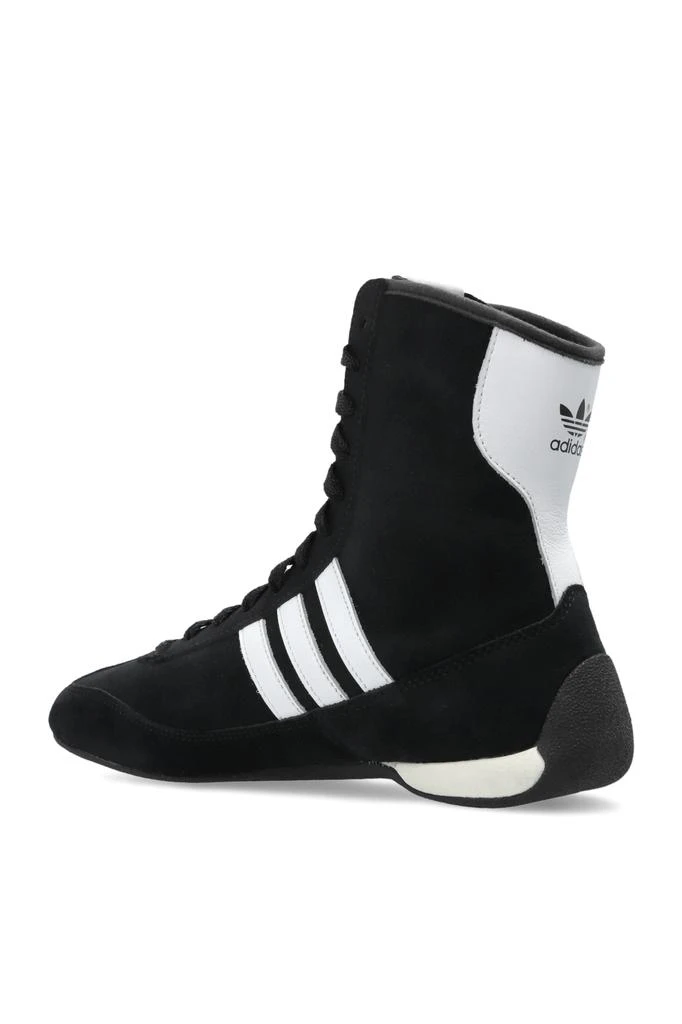 adidas gazelle silver green womens adidas Kids' HVC 2 Wrestling Shoes, Size 5, White/Black