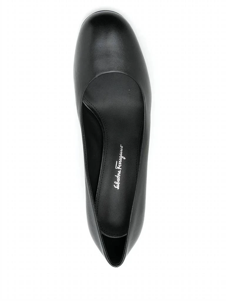 Salvatore Ferragamo Salvatore Ferragamo - Women
s Farrah Slip-on Leather Pumps 4