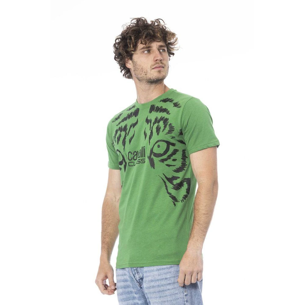 cavalli CLASS Cotton Men Men's T-Shirt 2