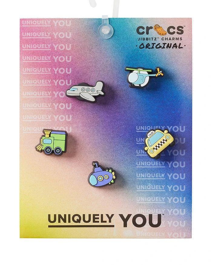 Crocs Unisex Jibbitz Charms, Pack of 5 - Ages 3+ 4
