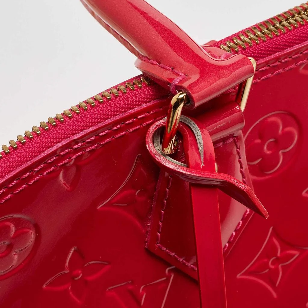 Louis Vuitton Louis Vuitton Rose Pop Monogram Vernis Alma GM Bag 9