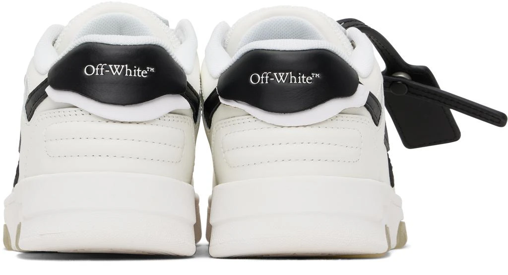 Off-White Kids White 
Black Out Of Office Straps Sneakers 2