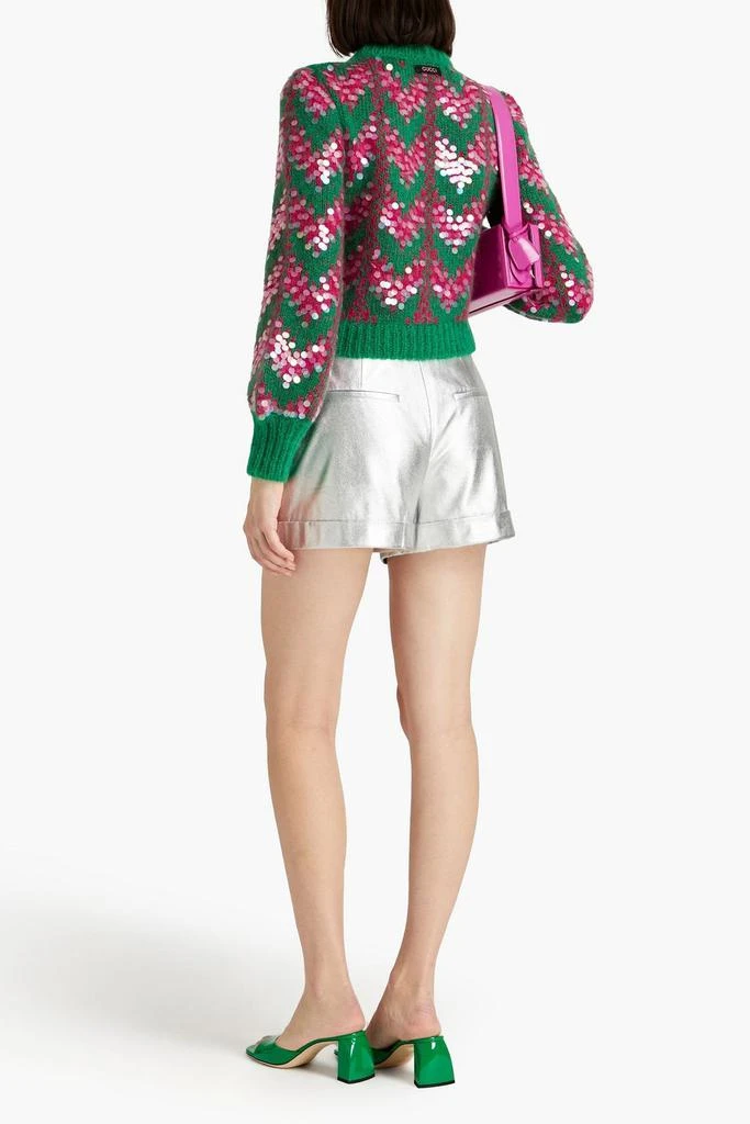Gucci Sequin-embellished mohair-blend sweater 3