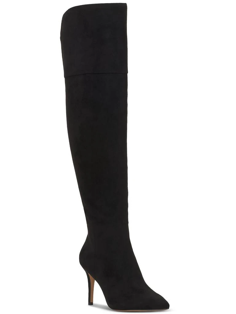 Jessica Simpson Adysen Womens Faux Suede Pointed Toe Over-The-Knee Boots 4