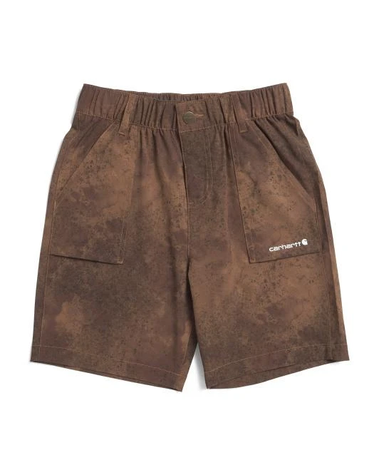 Carhartt Boys Cloud Camo Shorts