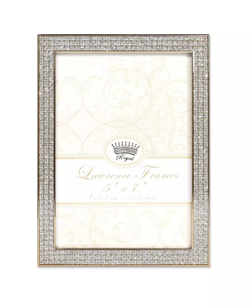Lawrence Frames Turner Gold and Glitter Metal Picture Frame - 5" x 7" 1