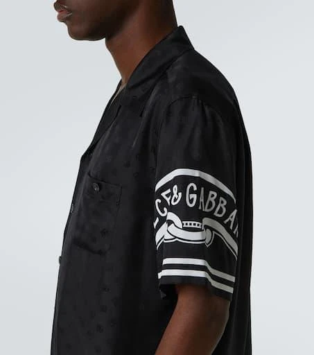 Dolce 
Gabbana Printed silk twill shirt 6