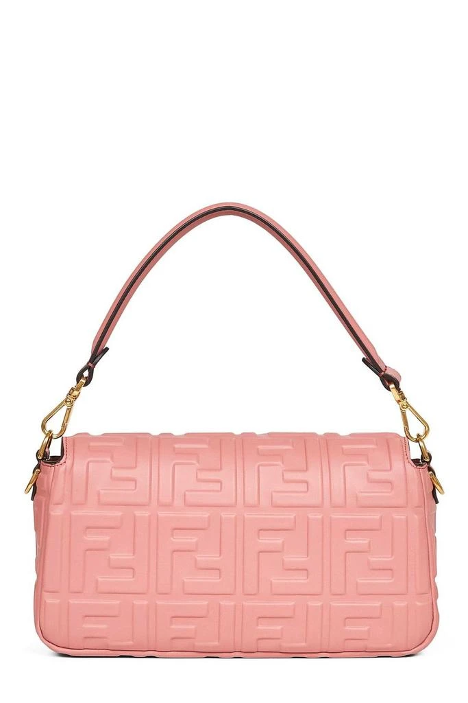 Fendi Fendi Baguette FF Embossed Shoulder Bag 2