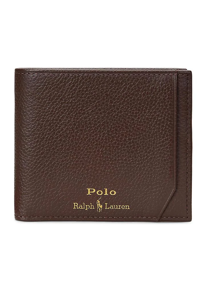 Ralph Lauren Pebbled Leather Billfold Wallet 1