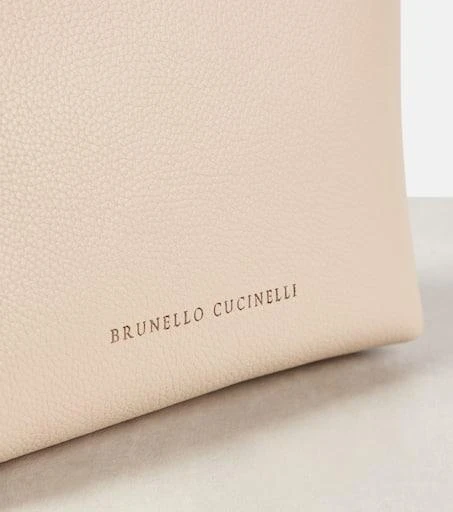 Brunello Cucinelli Small leather clutch 6