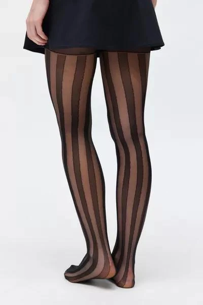 Urban Outfitters Sheer Striped Tights 3