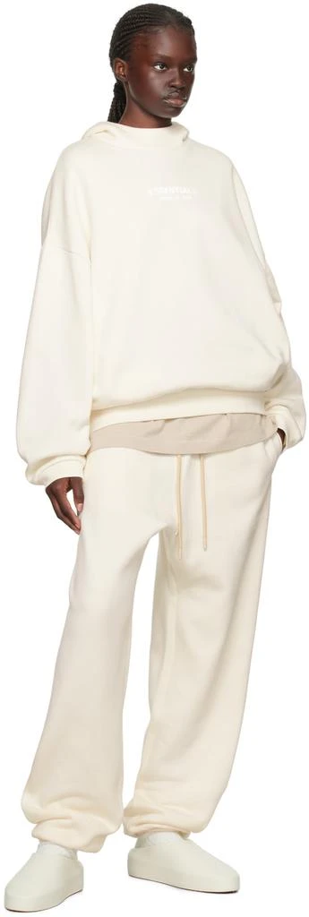 Fear of God ESSENTIALS Off-White Bonded Hoodie 4