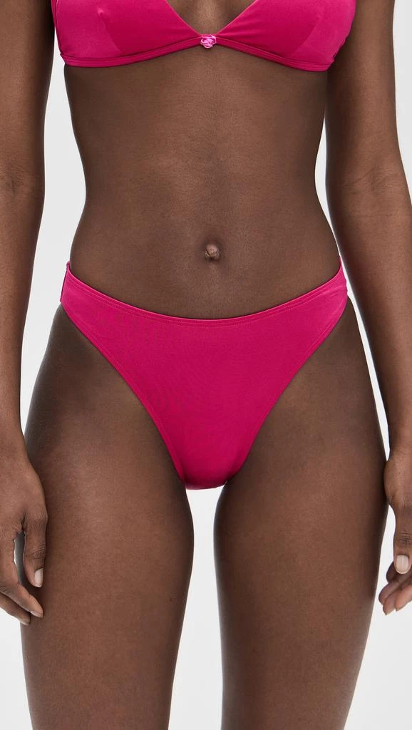 Good American Satin Better Bikini Bottoms 1