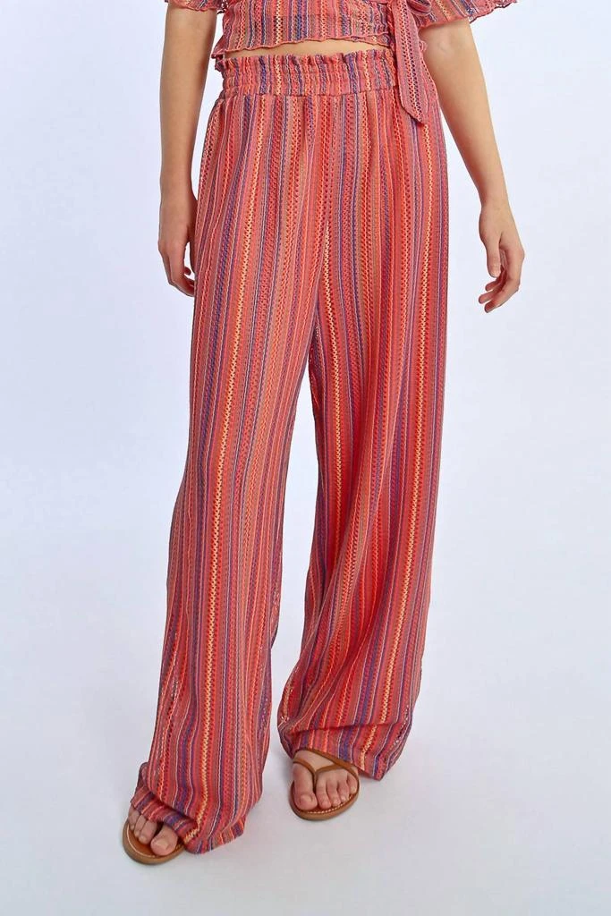 Molly Bracken Molly Bracken - Knitted Wide-leg Pants 1