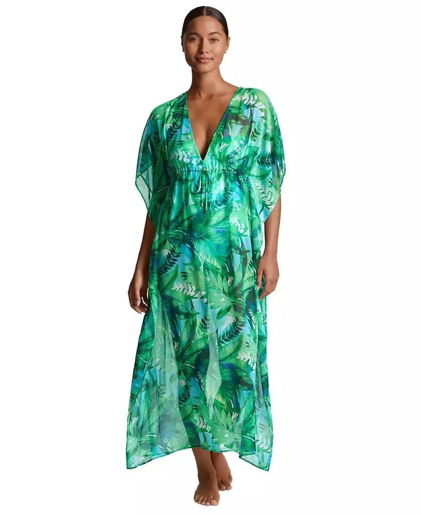 Ralph Lauren Women's Printed Caftan Swim Cover-Up 1