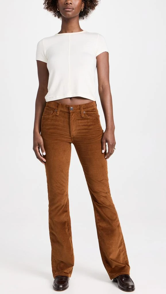 rag  bone Peyton Cord Mid Rise Pants 4