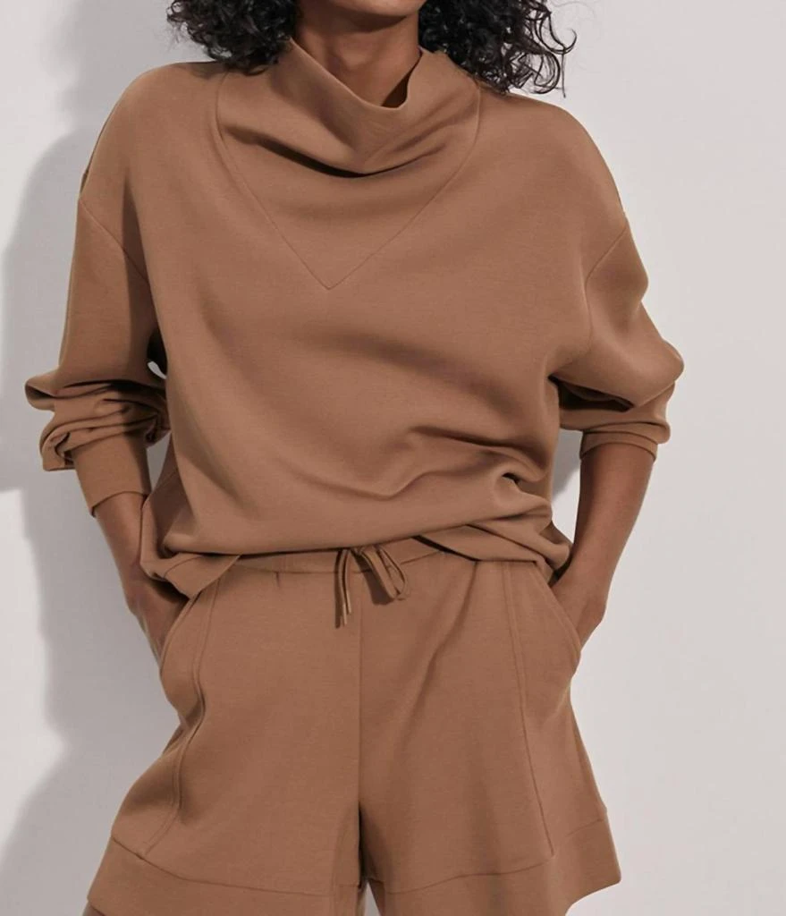 Varley Betsy Sweatshirt In Golden Bronze 2