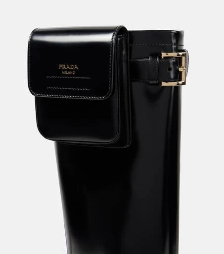 Prada Leather knee-high boots 3