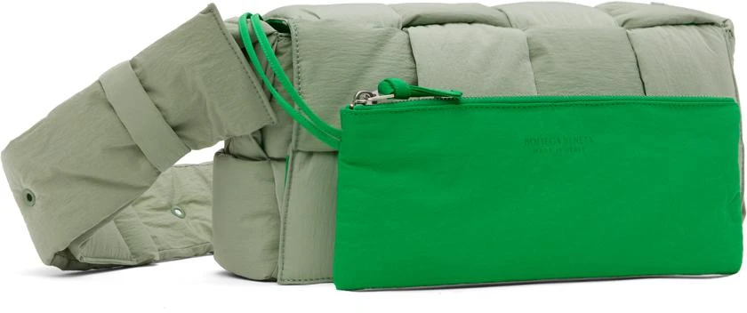 Bottega Veneta Green Padded Tech Cassette Bag 2