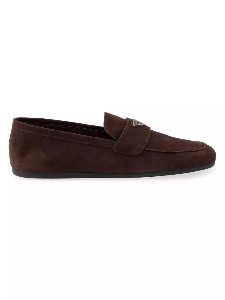 Prada Suede Loafers 1