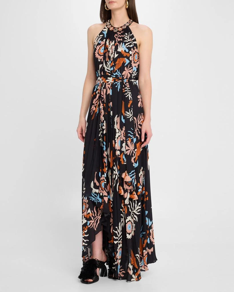 Shop Jennifer Floral Pleated Maxi Dress on Sale at BeyondStyle  Get 70%  Off Jennifer Floral Pleated Maxi Dress with Limited-Time Flash Deals,  Exclusive Discounts, and Special Offers. Enjoy Unbeatable Savings on