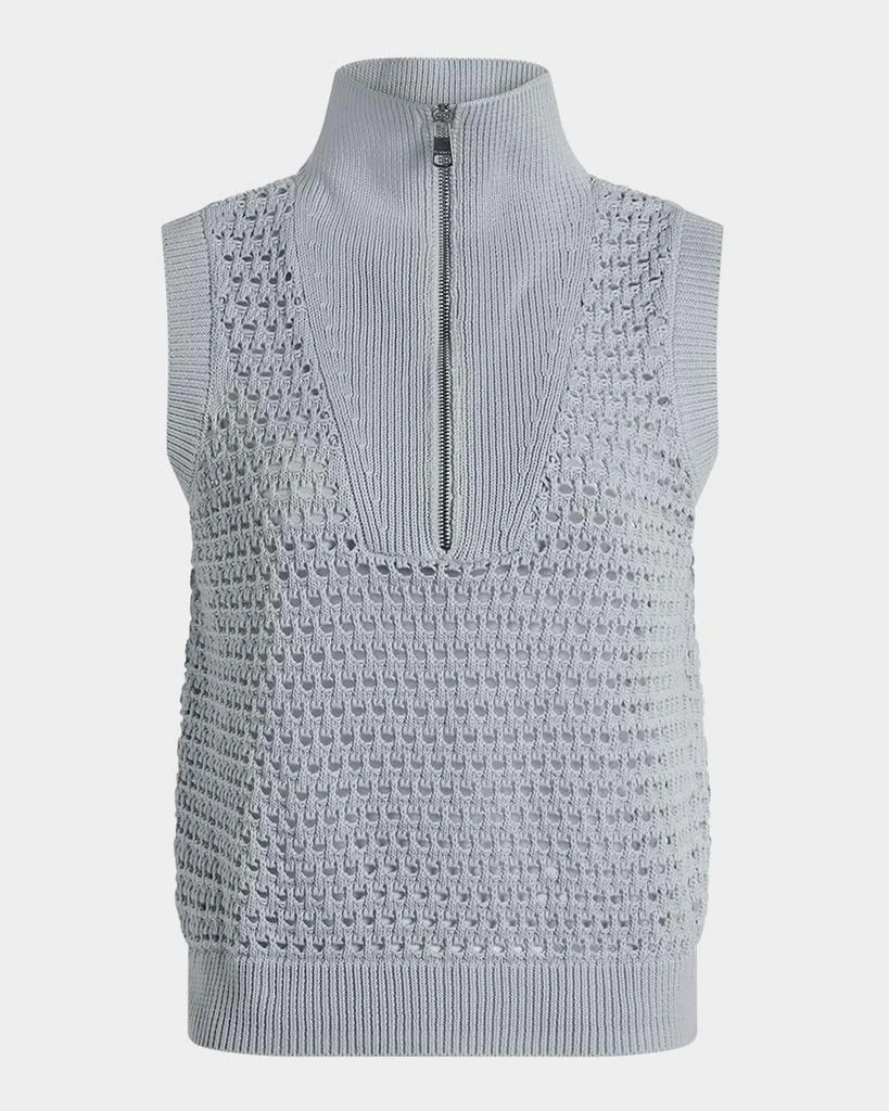 Varley Bains Half-Zip Knit Vest 1