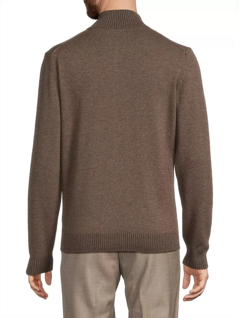 Corneliani Wool Zip-Front Cardigan 5