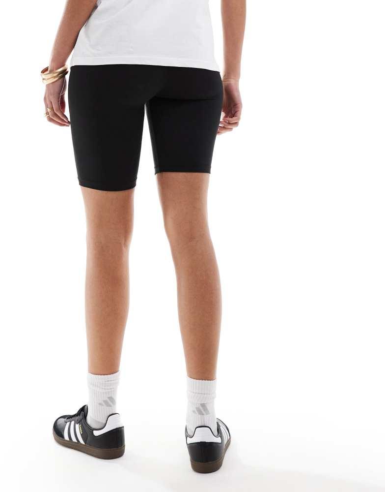 Brave Soul Brave Soul Tall legging shorts in black
