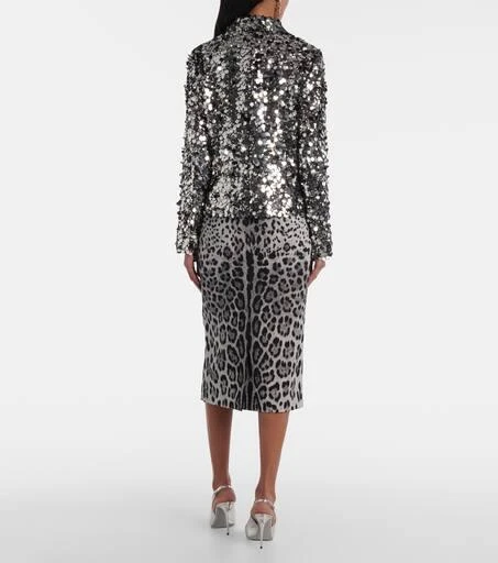 Dolce 
Gabbana Sequined blazer 3