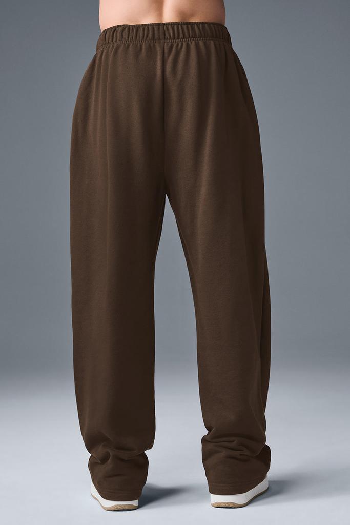 Alo Accolade Straight Leg Sweatpant - Espresso