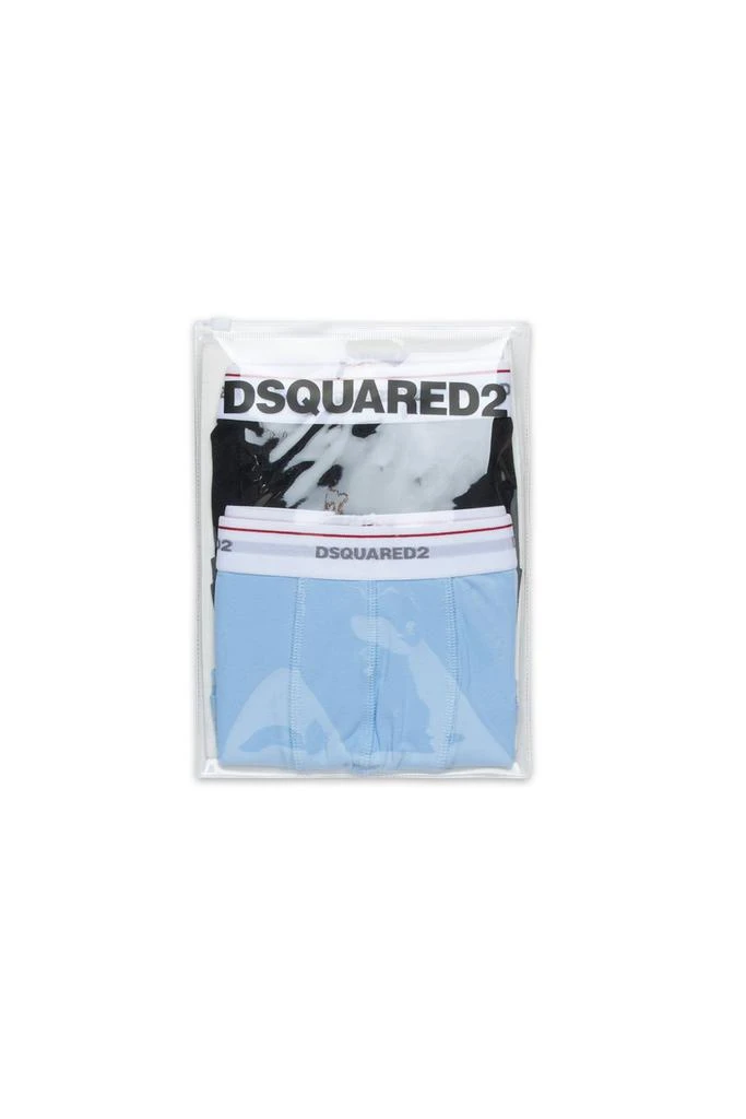 DSQUARED2 Dsquared2 Kids Set Of Two Logo Waistband Boxers 3