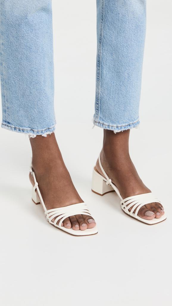 Reformation Elenora Sling Back Block Sandals