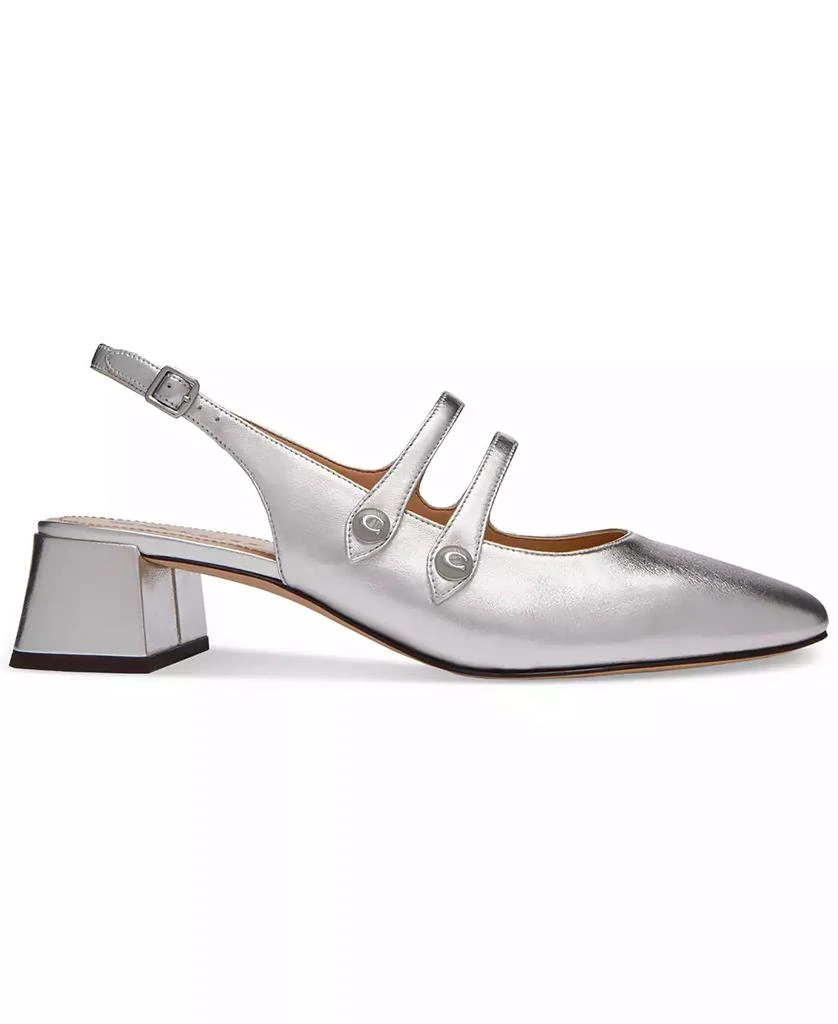Coach Winley Patent Leather Mary Janes Slingback Pumps 2