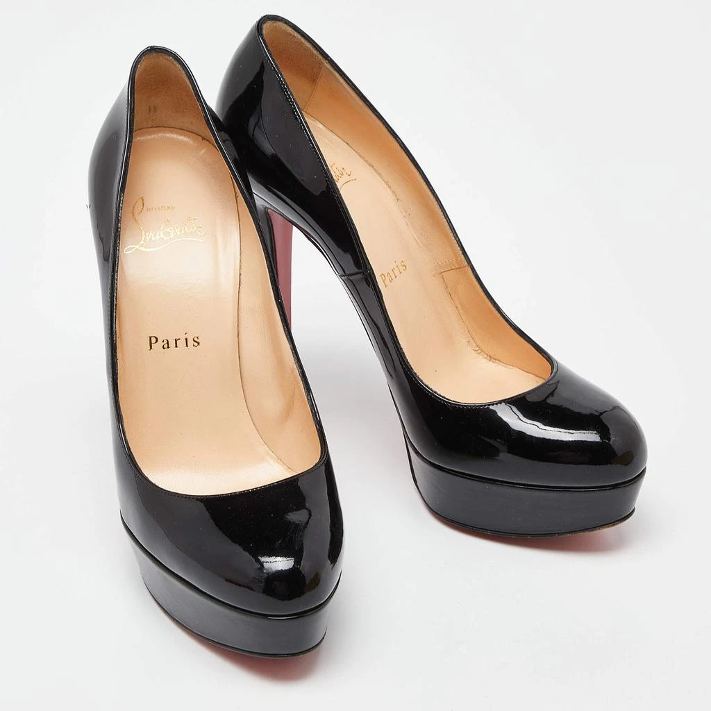 Christian Louboutin Christian Louboutin Black Patent Leather Bianca Pumps Size 37.5 4