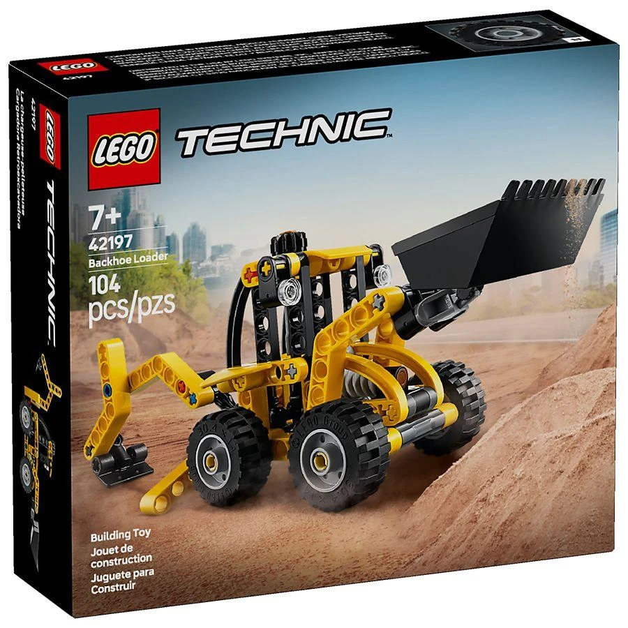 Lego Technic Backhoe Loader 104 Pieces 6