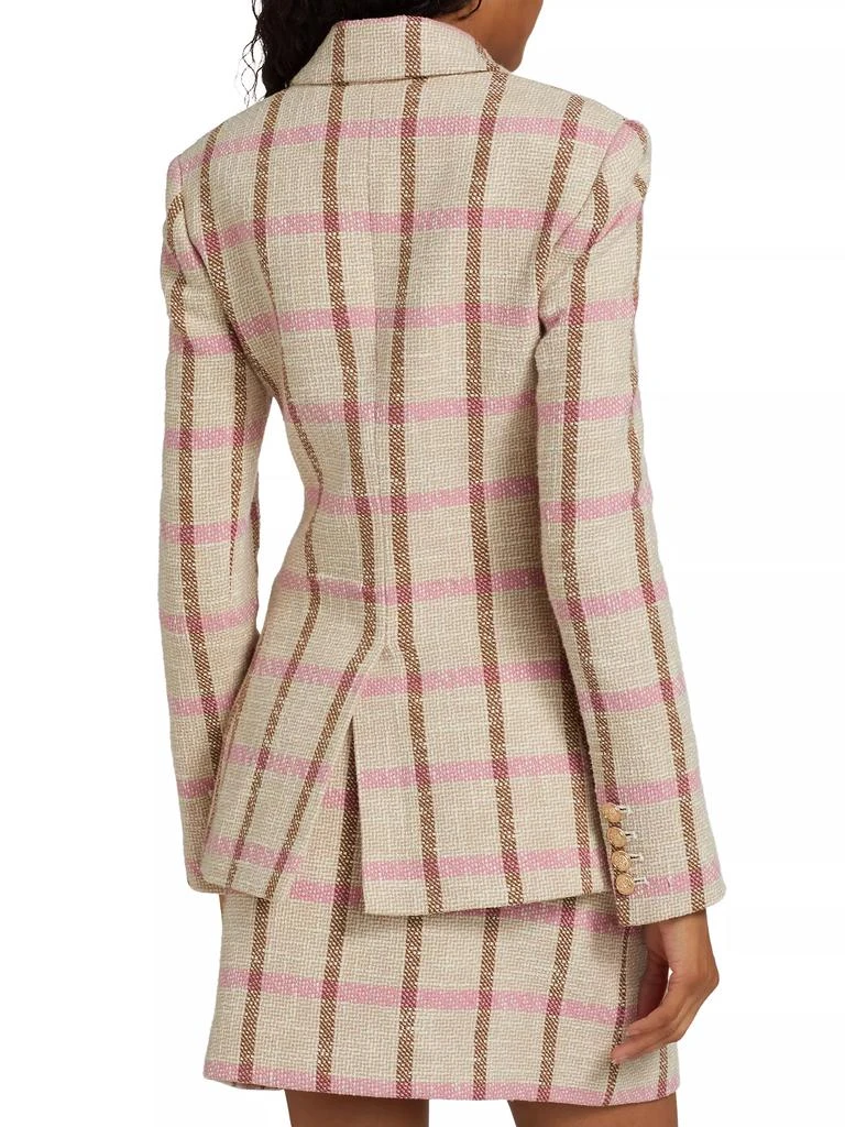 Toccin Kylie Double-Breasted Tweed Blazer 5