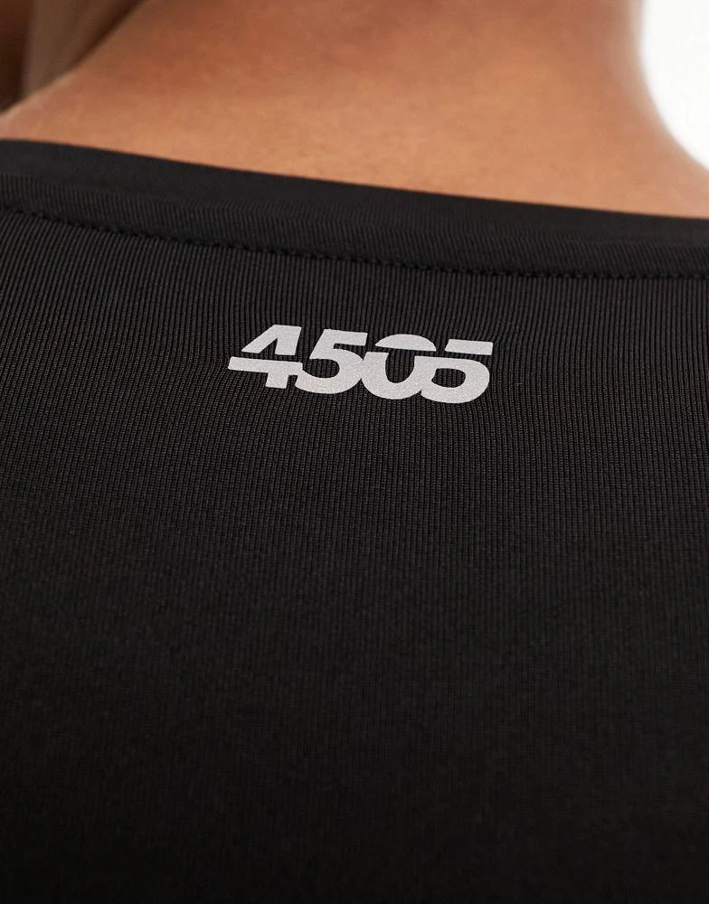 ASOS 4505 Icon muscle fit training t-shirt with quick dry in black 2