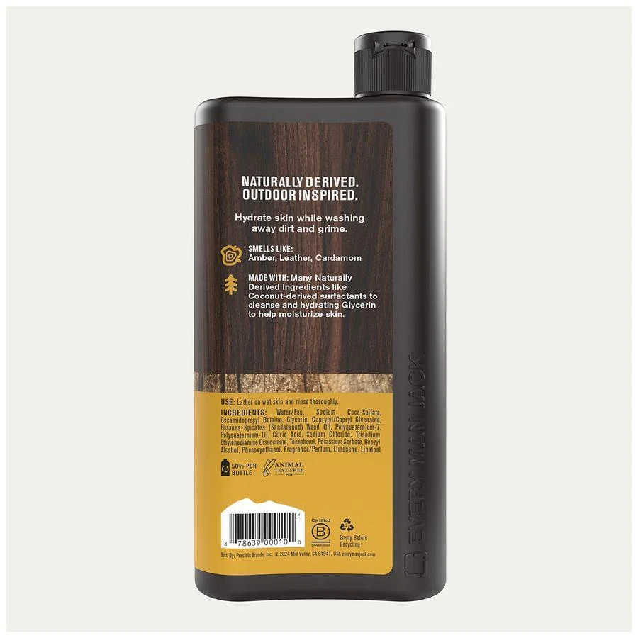 Every Man Jack Body Wash Sandalwood 3
