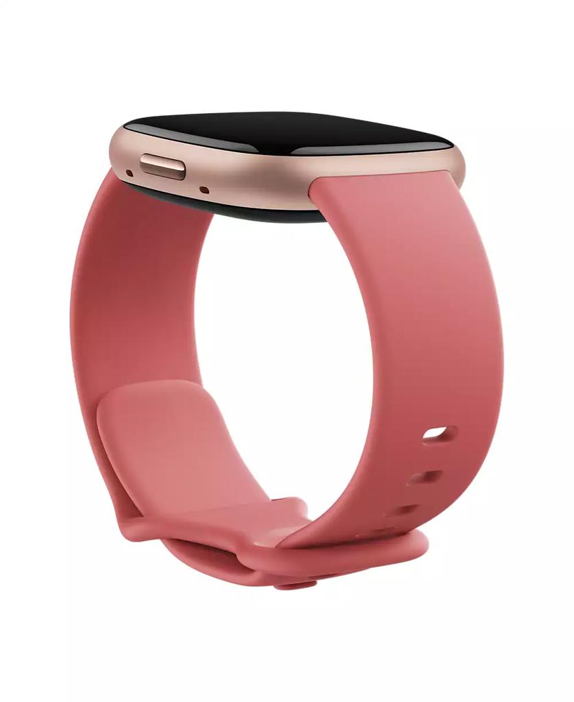 Fitbit Versa 4 Pink Sand Copper Rose Smartwatch, 39mm